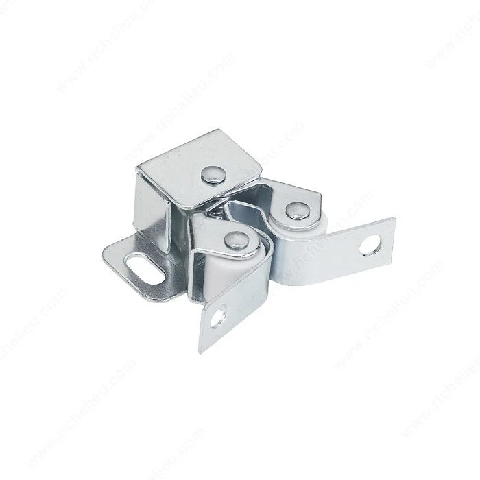 Loquet à rouleau double avec gâche en losange