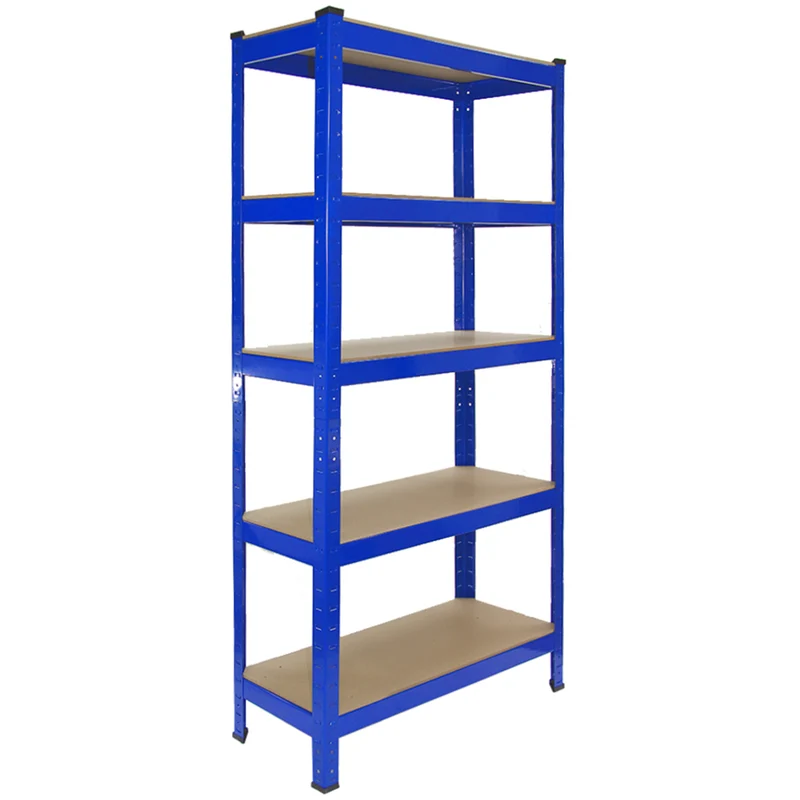 Monster Racking - 6 Rayonnages T-Rax en Acier Bleu 75cm x 30cm x 150cm