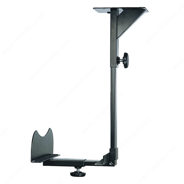 Support d'unité centrale à montage fixe réglable
