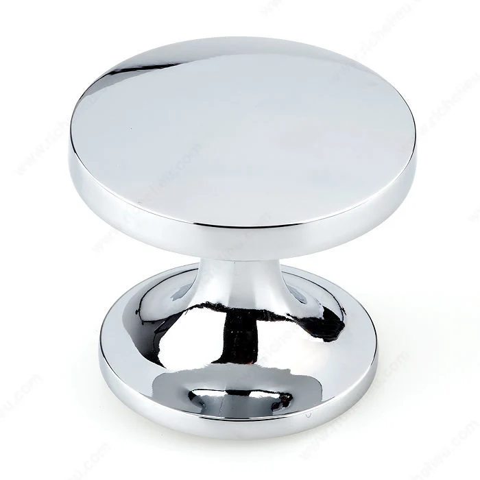 Bouton contemporain en métal pour garde-robe - 2265