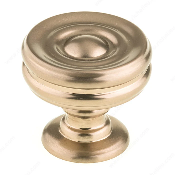 Bouton contemporain en métal - 8725
