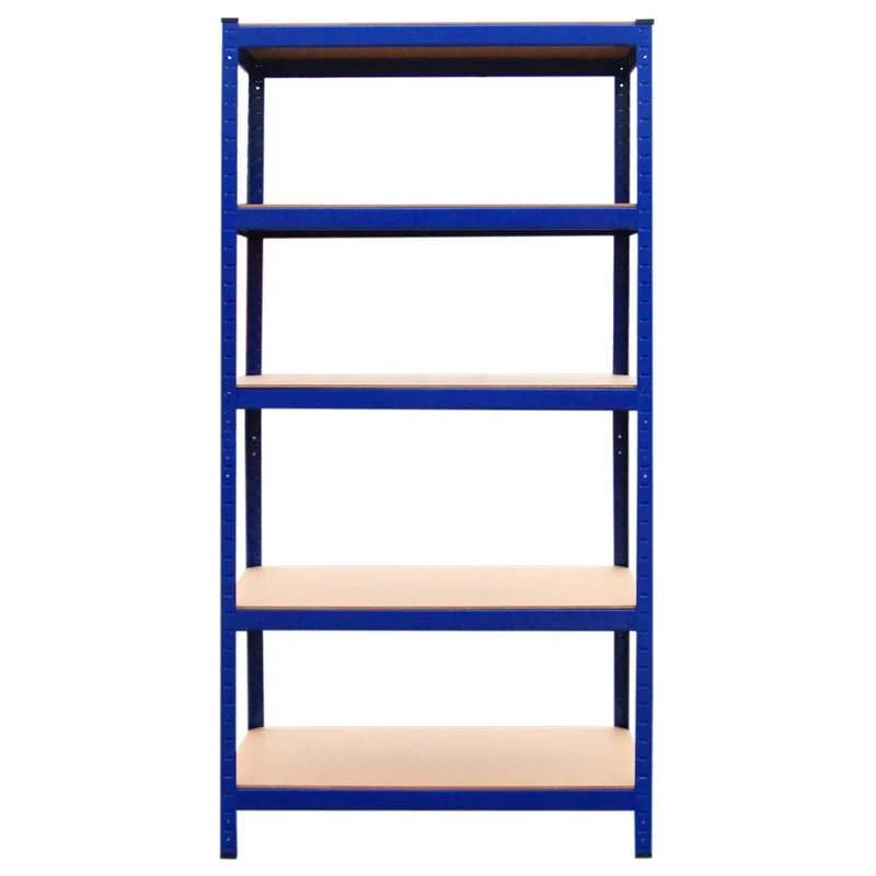 Monster Racking - 1 Rayonnage T-Rax en Acier Bleu 90cm x 45cm x 182.5cm