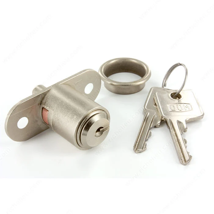 Serrure-poussoir Ø 22 mm (7/8 po)