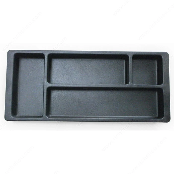 Plateau de rangement double pour crayons