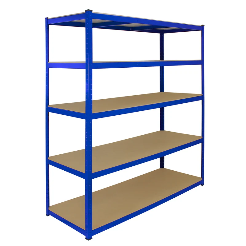 Monster Racking - 1 Rayonnage T-Rax en Acier Bleu 160cm x 60cm x 180cm