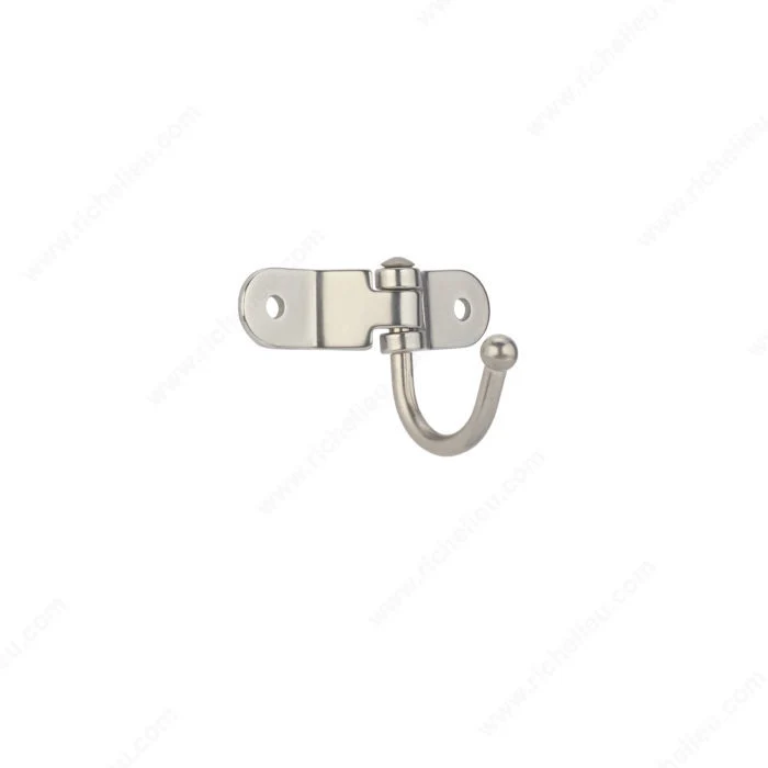 Crochet utilitaire pivotant en acier inoxydable