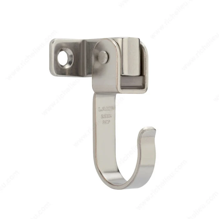 Crochet utilitaire pivotant en acier inoxydable - UC