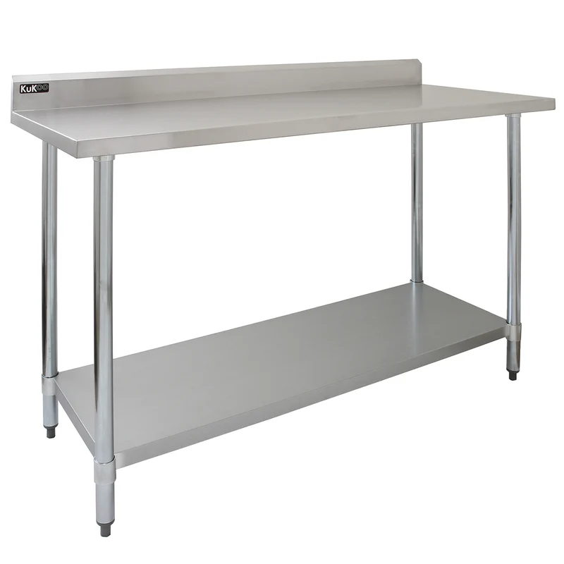 KuKoo Plan de Travail en Inox - 150 x 60 x 90 xm