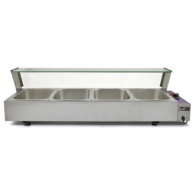 KuKoo Bain Marie à 4 Bacs
